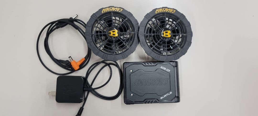 バートル22V　バッテリーファンセット