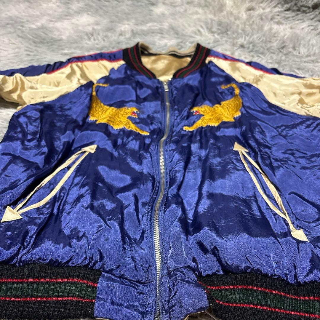 【超希少カラー】クロップドヘッズ 坊屋春道モデル　スカジャン　サイズL 刺繍