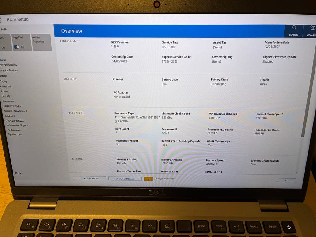 Latitude 5420 / i511世代 / 16GB /500GB