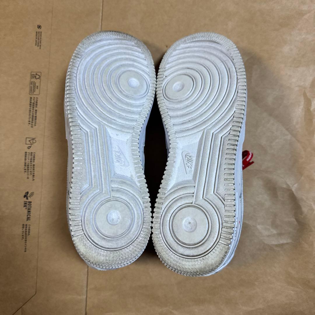 supreme airforce1 ホワイト 27cm
