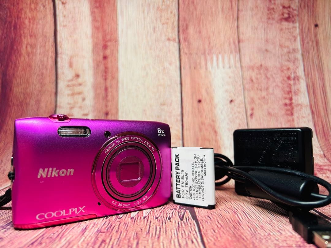 Nikon ニコン COOLPIX S3600 ピンク デジタル