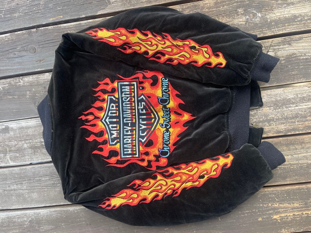 Harley-Davidson ベロア　スカジャン