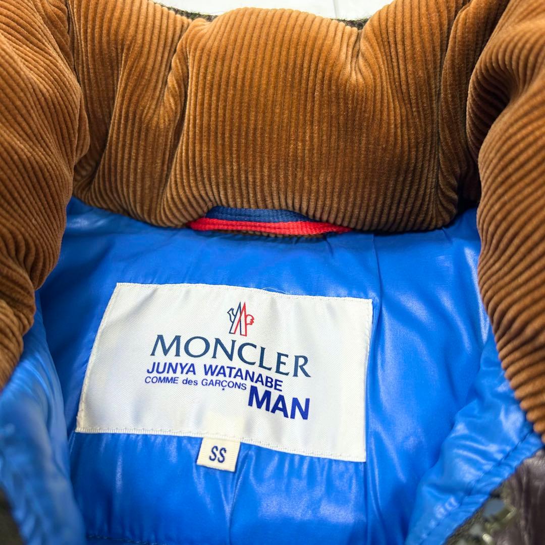 美品 MONCLER JUNYA WATANABE ダウン ツイード エベレスト