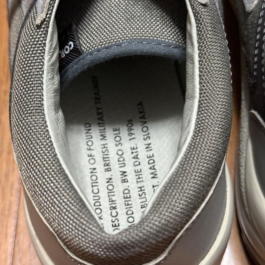 REPRODUCTION OF FOUND ミリタリートレーナー サイズ43