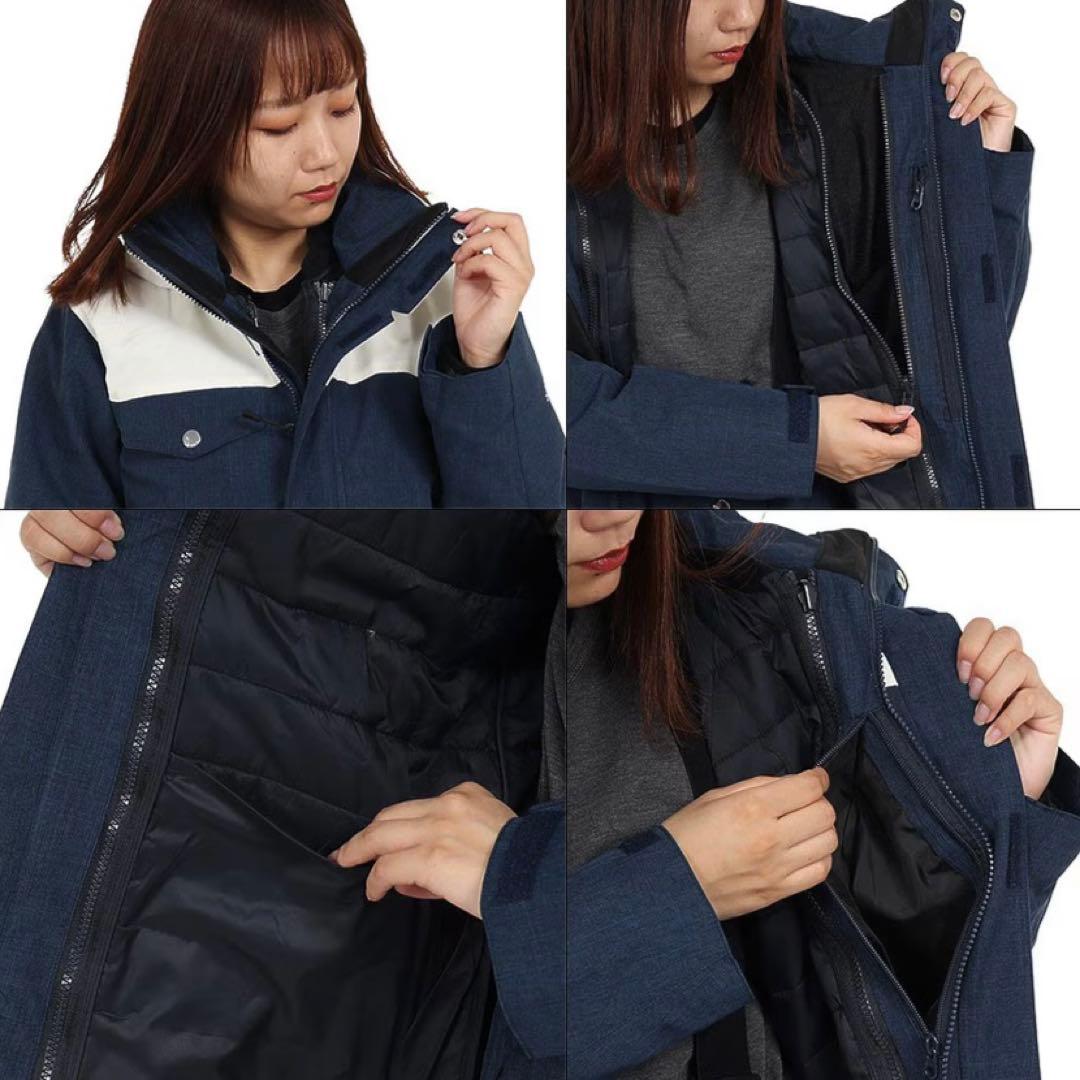 【新品】エアボーン ARBN▪スキーウェア 上下セット▪Mサイズ