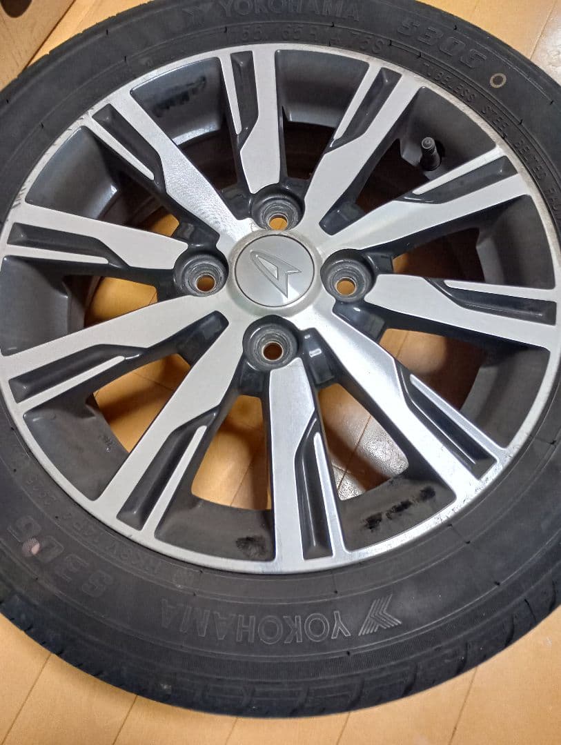 ダイハツ 純正 14インチ　ホイール タイヤ　2025年製 155/65R14