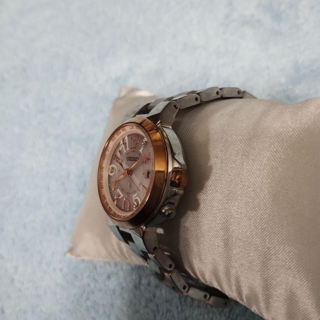 未使用級！腕回り16.8cm！専用！セイコーSEIKOルキアLUKIA純チタン