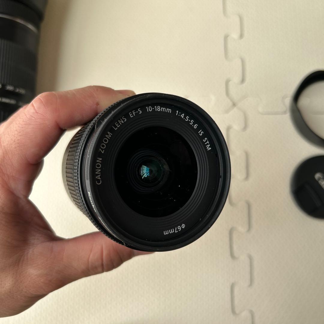 canon eos kiss x9i レンズ3本 センサークリーニング済み