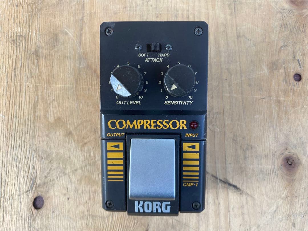 korg cmp-1 comressor エフェクター　日本製　中古品