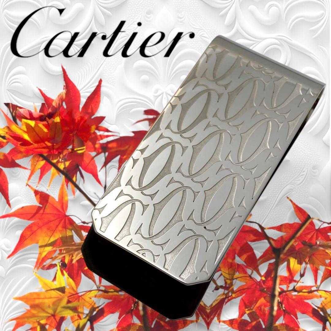 Ⴤ1101ꕤCartier カルティエ マネークリップ Cドゥ C2 ドゥーブ
