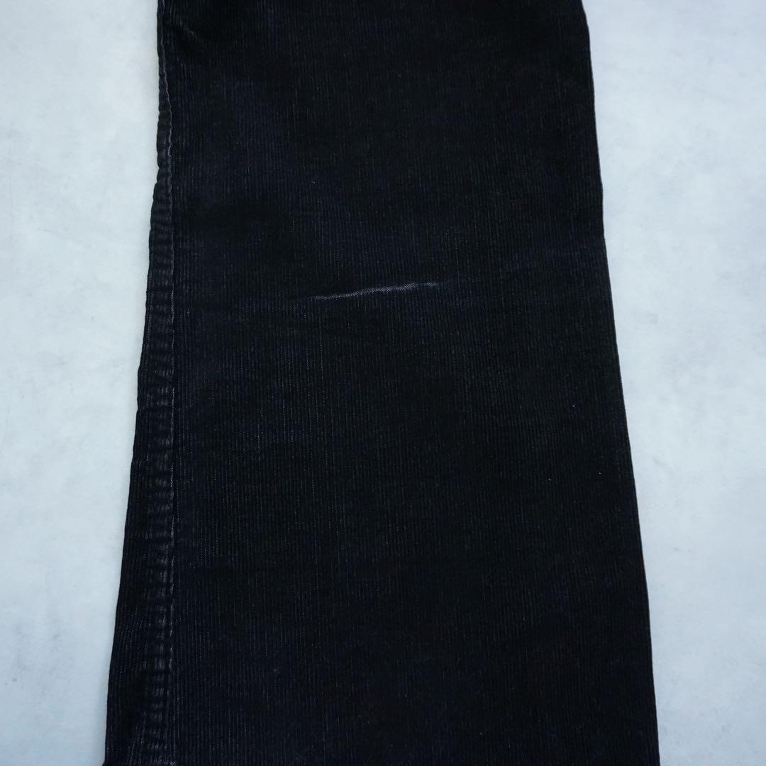 ま*ち様 【70s】levisリーバイス 517 ブラックコーデュロイ bigE