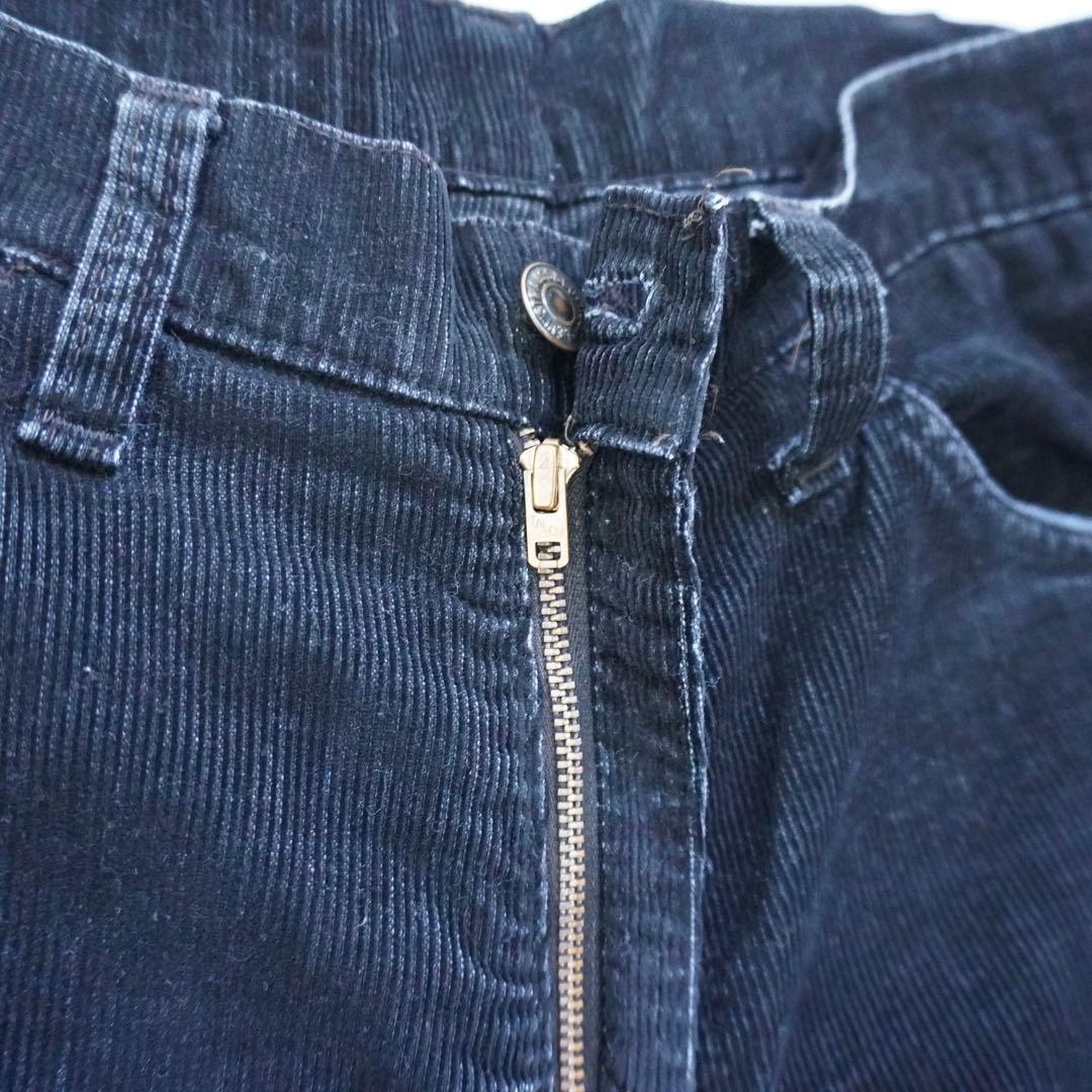 ま*ち様 【70s】levisリーバイス 517 ブラックコーデュロイ bigE