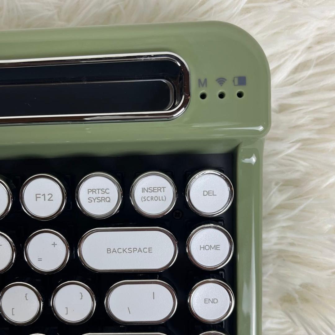 【ほぼ未使用】PENNA ペナ タイプライター風 メカニカルキーボード