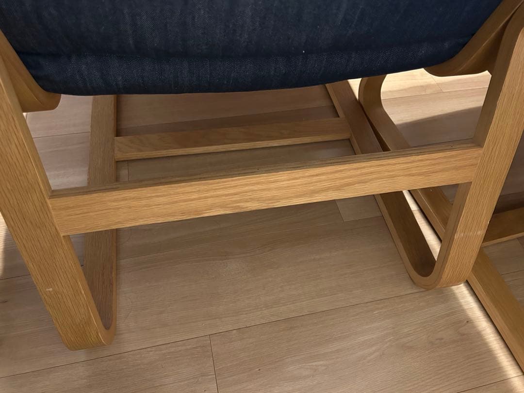 無印良品　リビングでもダイニングでもつかえるソファ　1脚①