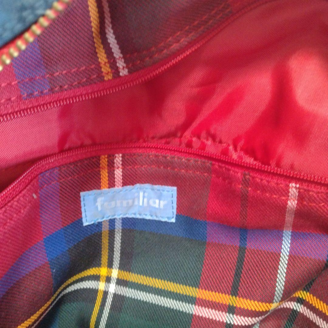 familiarファミリア マザーズバッグ　ボストンバッグ