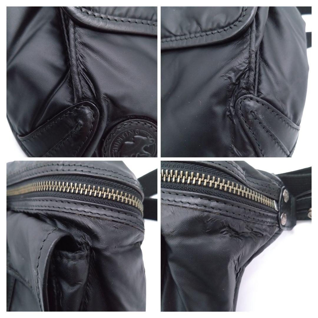 HUNTING WORLD 希少 ボディバッグ バチューサーパス レアモデル 黒