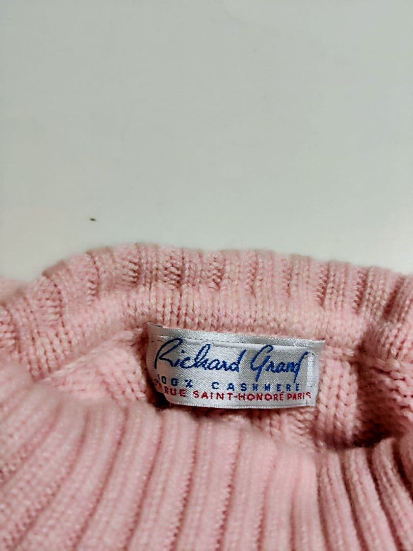 Richard Grand リチャードグランド カシミヤ100%セーター M