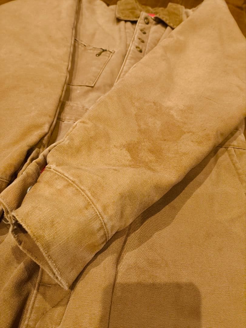 【週末限定セール】Lee　キルティング　オールインワン　ビンテージ　ダック生地