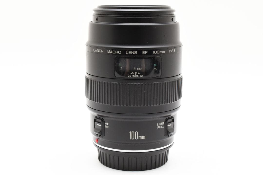 【良品】Canon EF 100mm f2.8 マクロ AF レンズ #G02