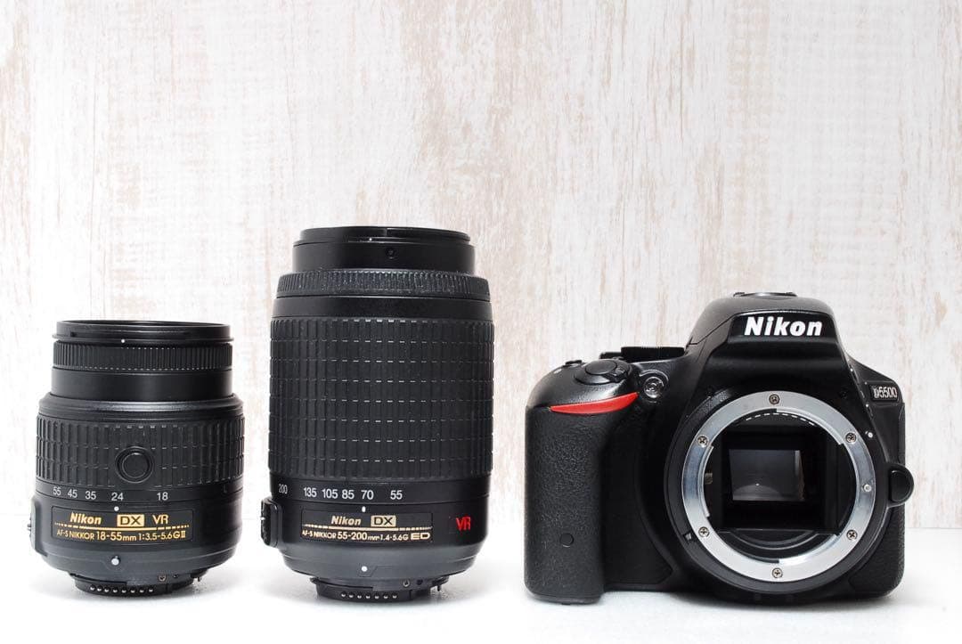 Wi-Fi搭載✨32GSDカード付✨ Nikon D5500 ダブルズームキット