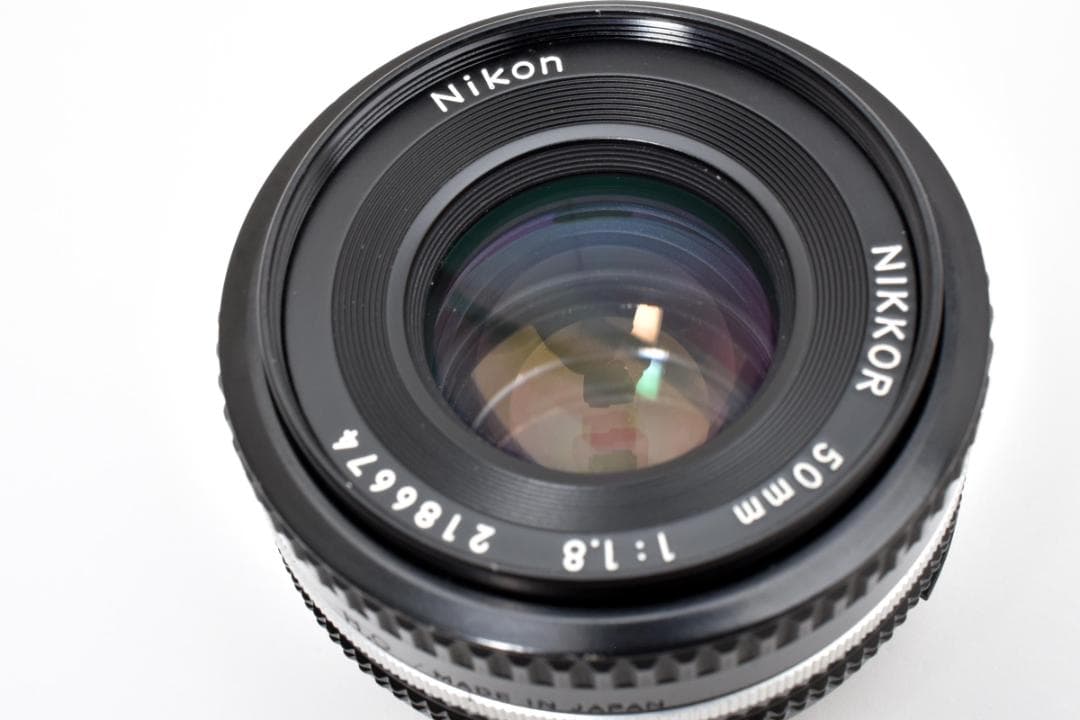 美品 NIKON ニコン AI-S NIKKOR 50mm f1.8 M661