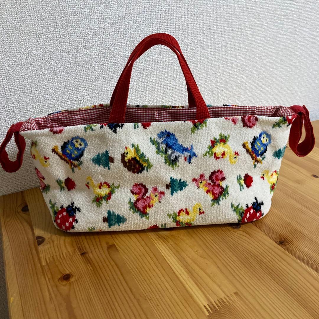 【値下げ中】フェイラー　ハイジフレンズフォレスト　ベビーカーポーチ