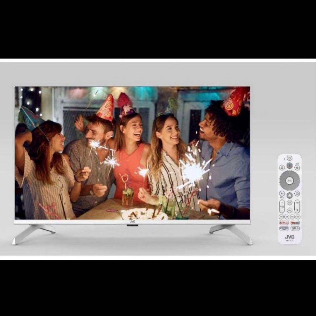 JVC Google TV 32V型 JL-32S4LW ホワイトモデル　新品