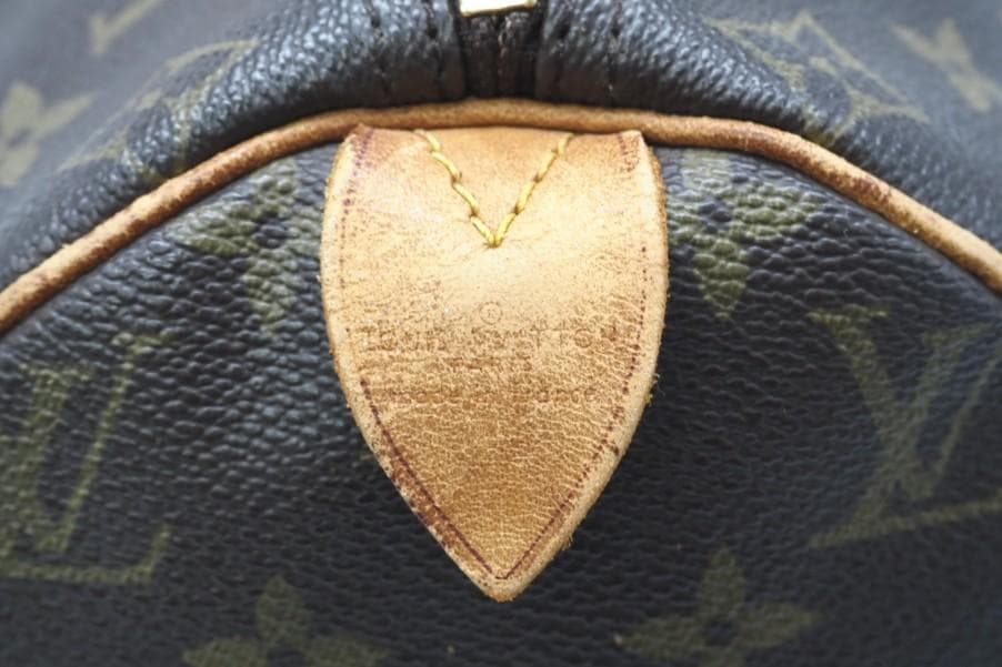 LOUIS VUITTON ハンドバッグ モノグラム スピーディ40 ブラウン
