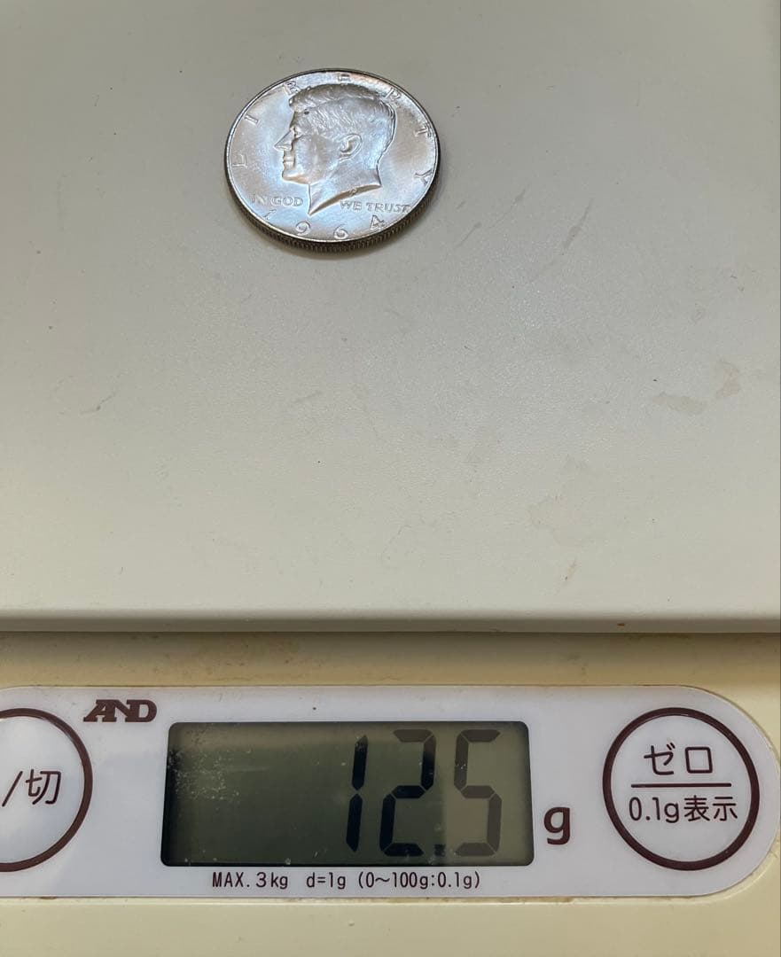 1964 セット① ジョン・F・ケネディ　ハーフダラー　クォーター　ワンダイム