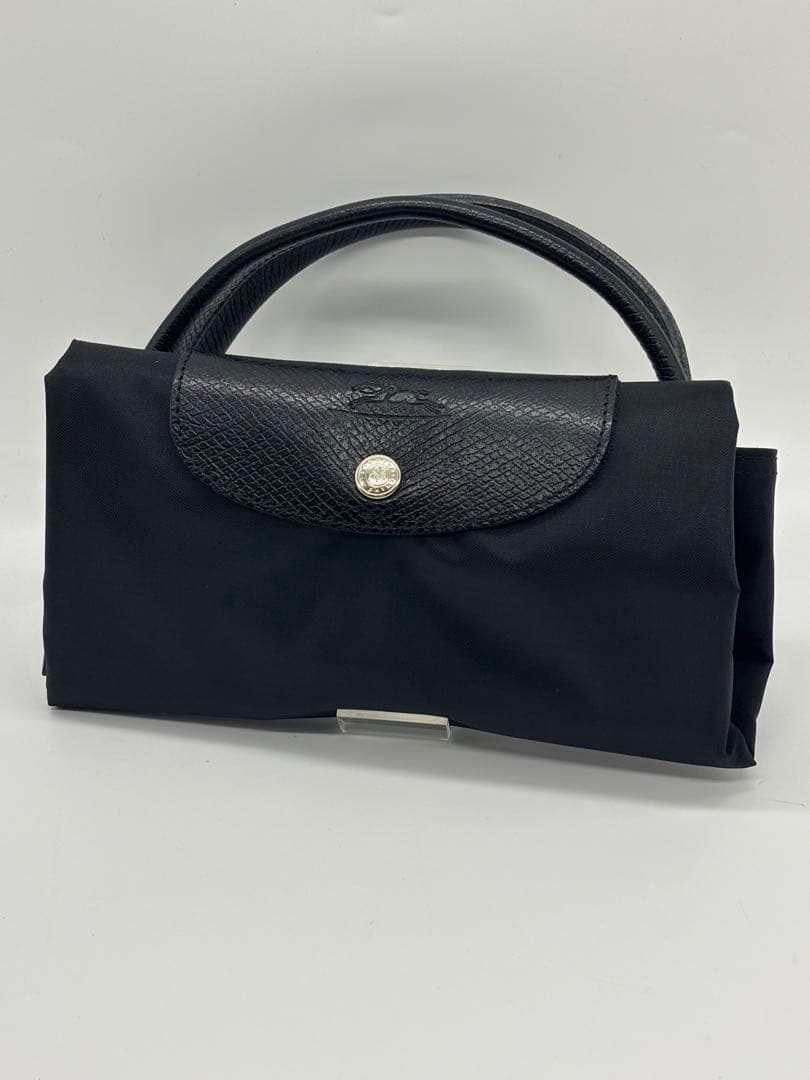 ロンシャン トートバッグ ルプリアージュ L ナイロン 黒 大容量 肩掛け 人気