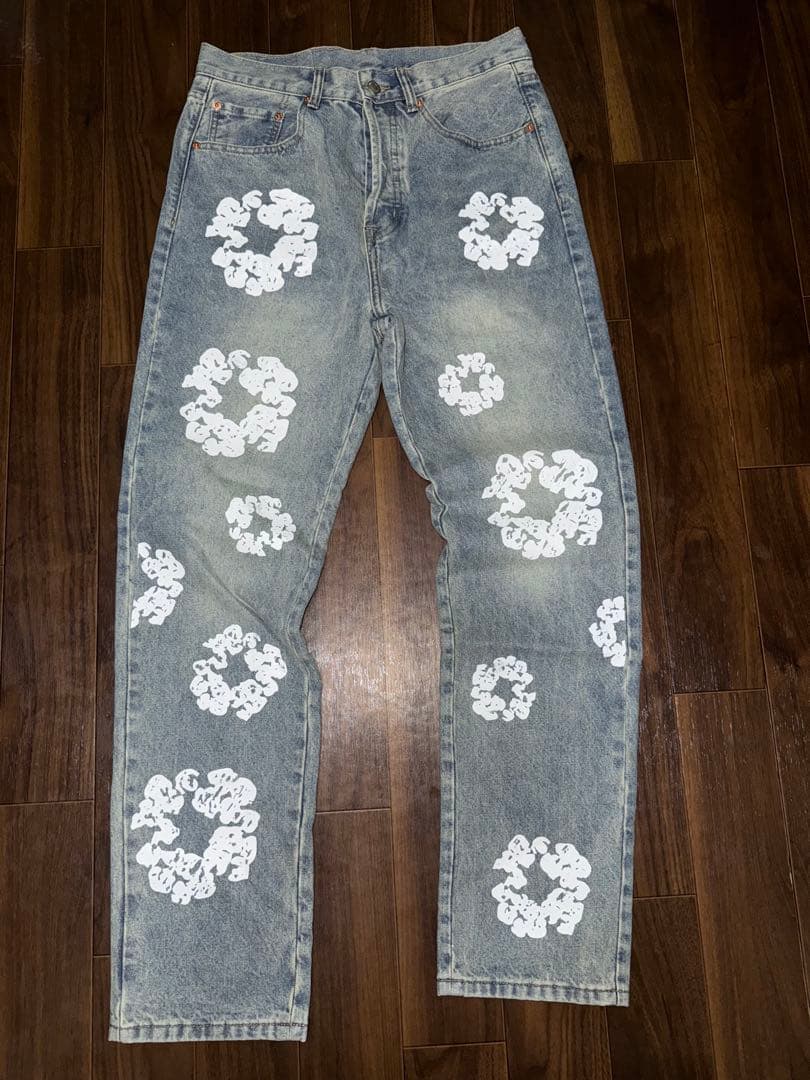 デニムティアーズ × リーバイス 501 デニム W30