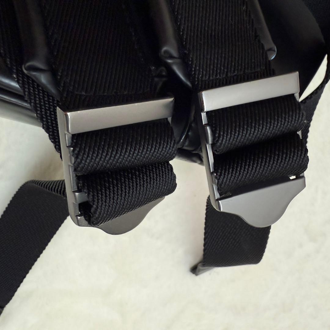 HUNTER 防水　トップクリップ　ラバー　レザー バックパック　リュック