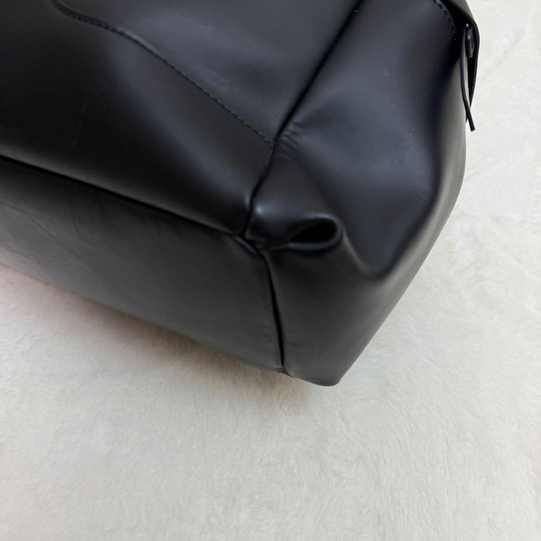 HUNTER 防水　トップクリップ　ラバー　レザー バックパック　リュック