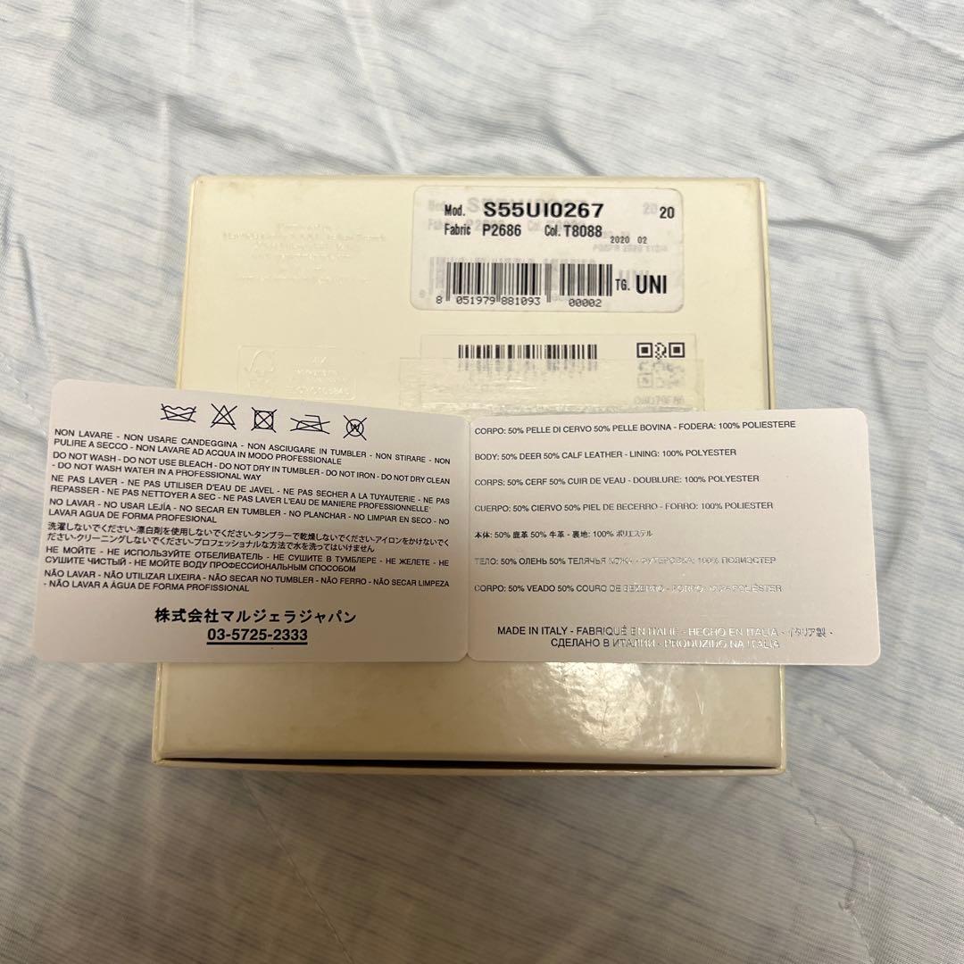 正規品✨美品箱付きMaison Margiela グレー レザー ケース