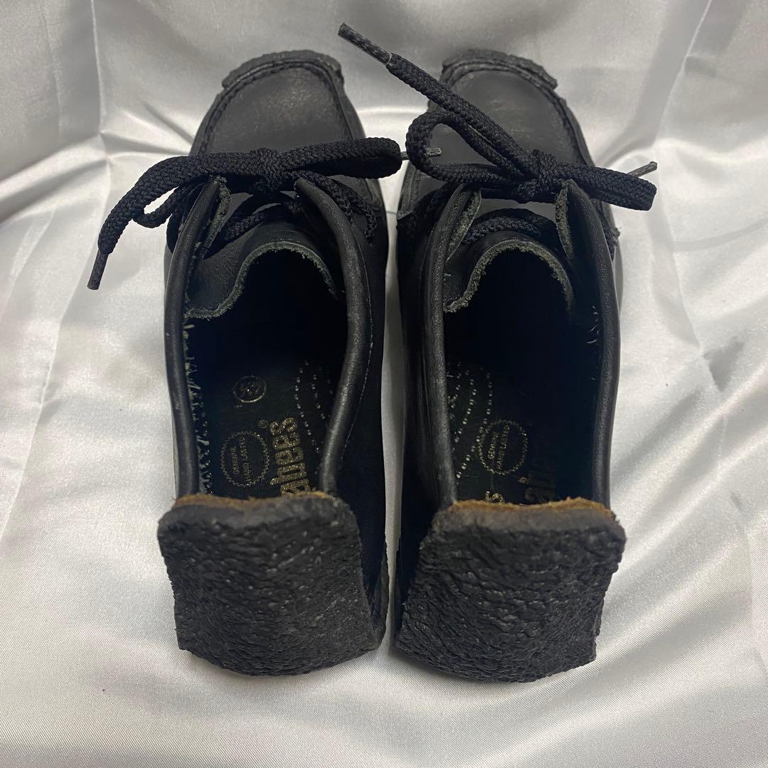 【美品】 clarks クラークス　23.5 UK4.5 ナタリー 黒 ブラック
