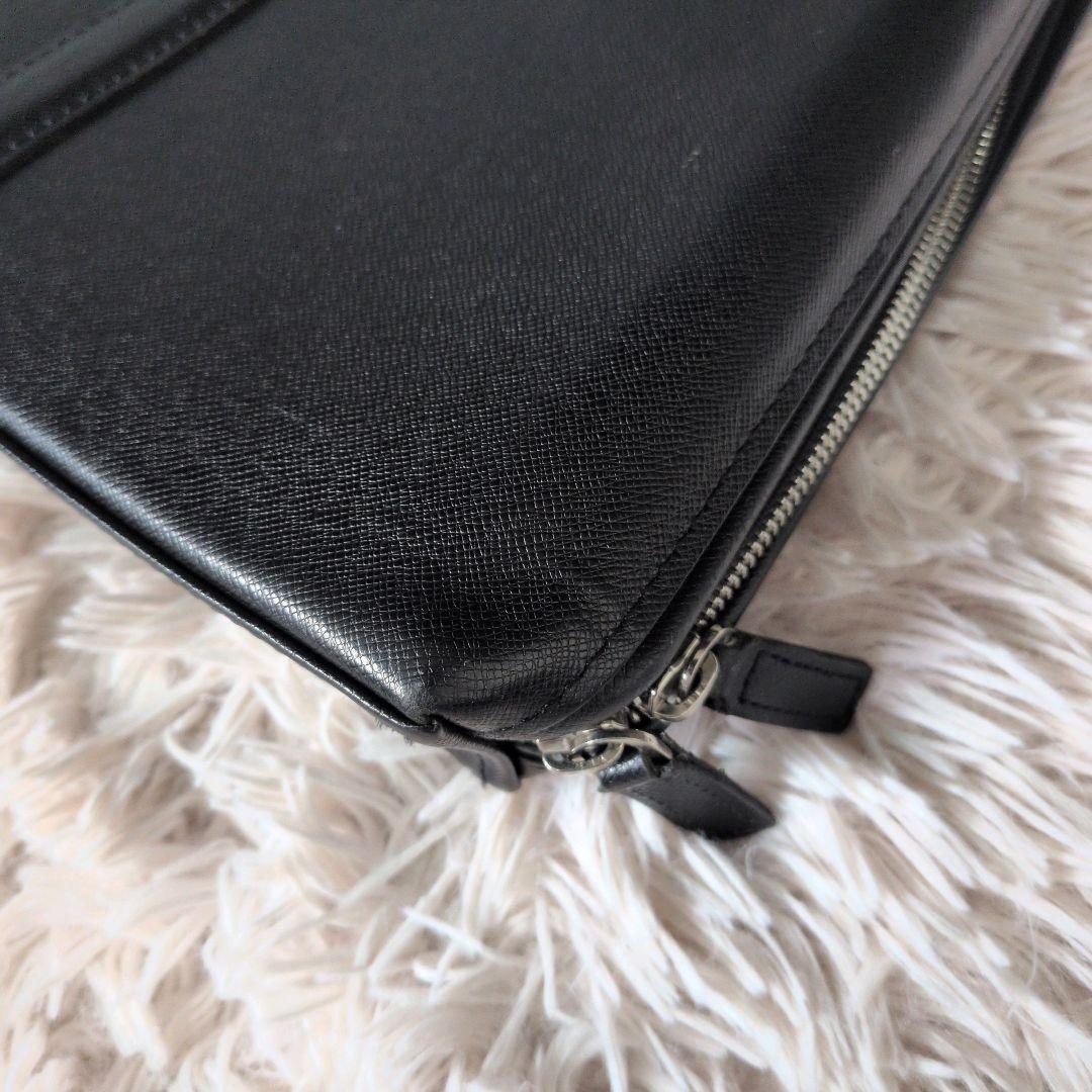 【美品】PORTER ポーター アベニュー ビジネスバッグ A4可能 黒