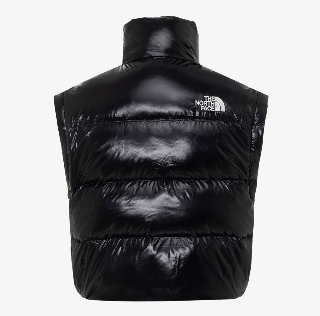 ノースフェイス 韓国 ホワイトレーベル 2way ダウン ジャケット 黒