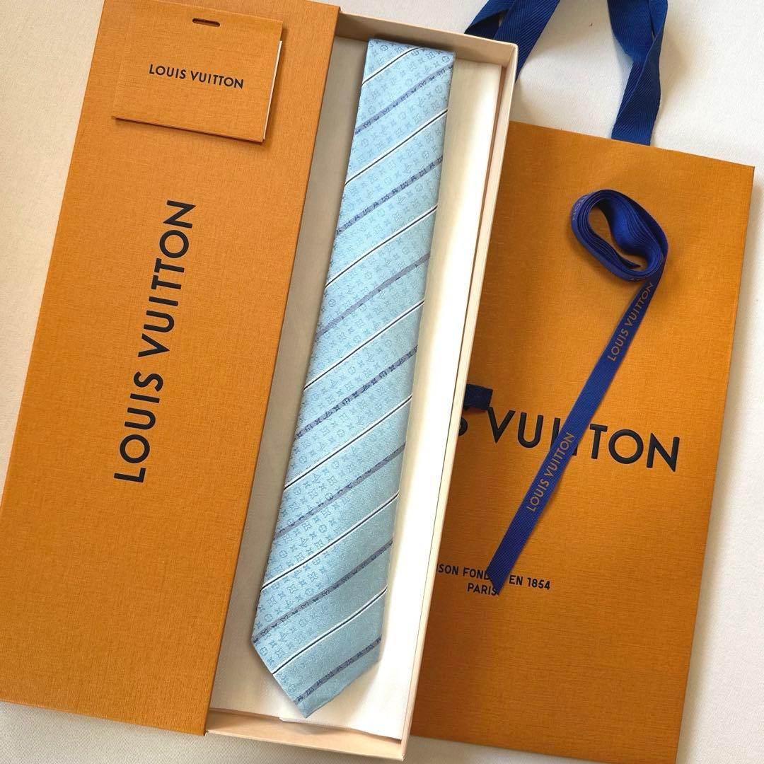 専用です。　　ルイ ヴィトン ネクタイ・ラインド ストライプ 新品 未使用