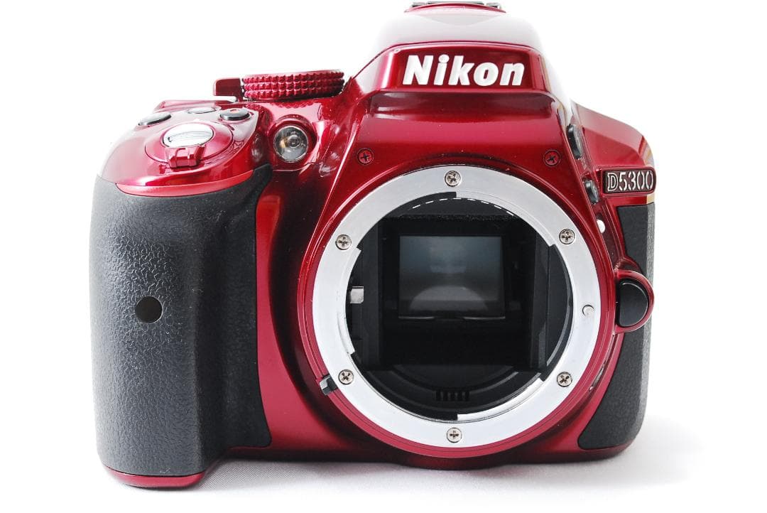美品❤希少なレッド❤Nikon D5300 Wi-Fi機 スマホ転送