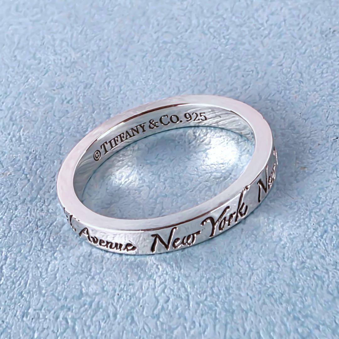 極美品 ティファニー TIFFANY&Co. ノーツ ナロー リング 指輪