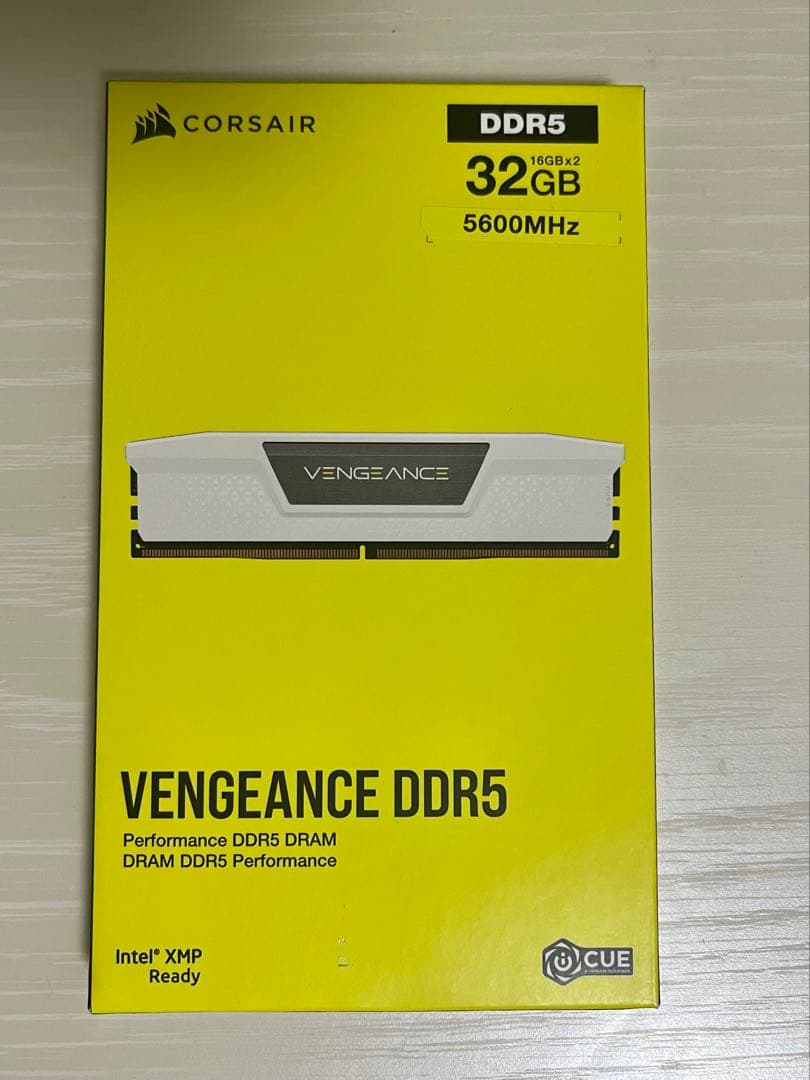 新品Corsair VENGEANCE DDR5 32GB 5600MHz