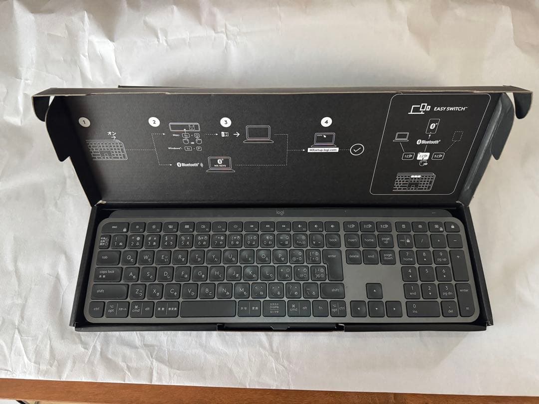 ロジクール アドバンスド ワイヤレスキーボード KX800 MX KEYS