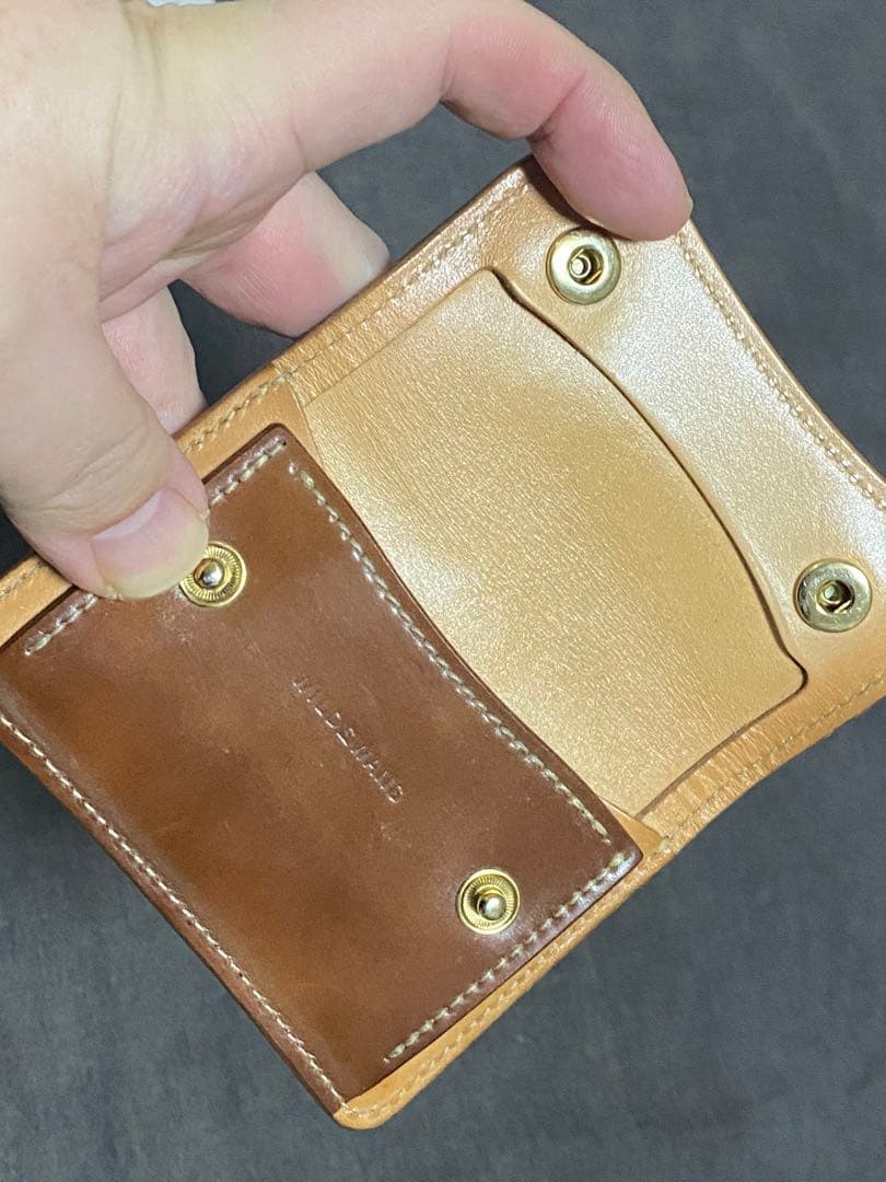 ワイルドスワンズ　タング　ナチュラル　シェルコードバン