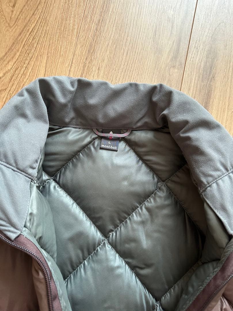 mont-bell ブラウン ダウンジャケット