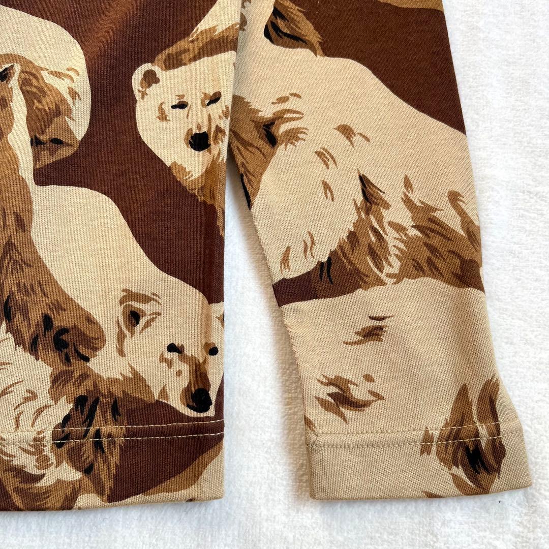 超レア 90s KENZO 北斎タグ 3点セット シロクマ 総柄 スウェット