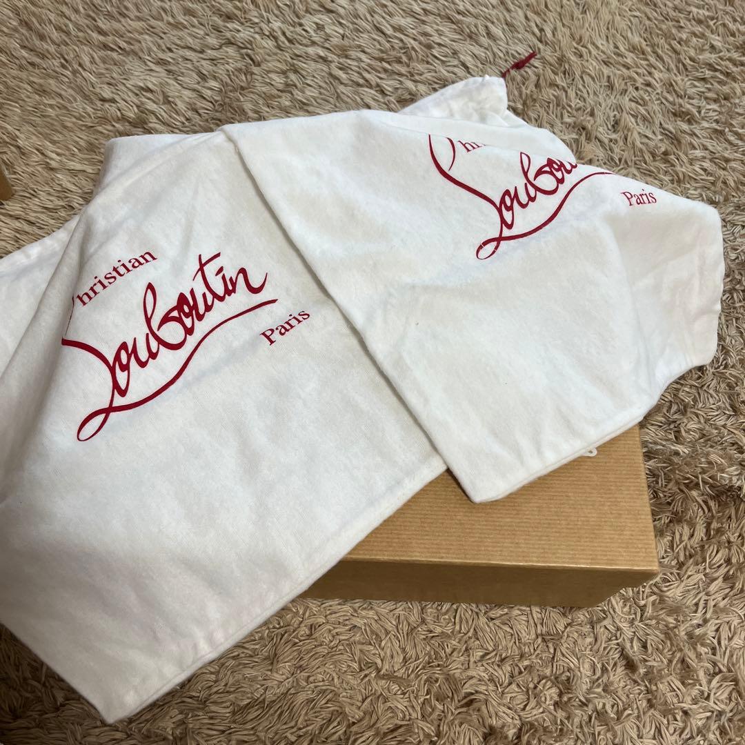 ルブタン　オープントゥ　パンプス　37