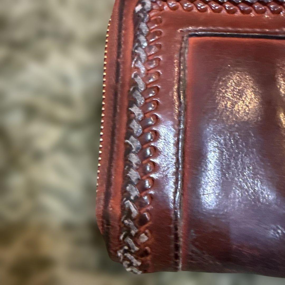 グッチ　長財布　茶色