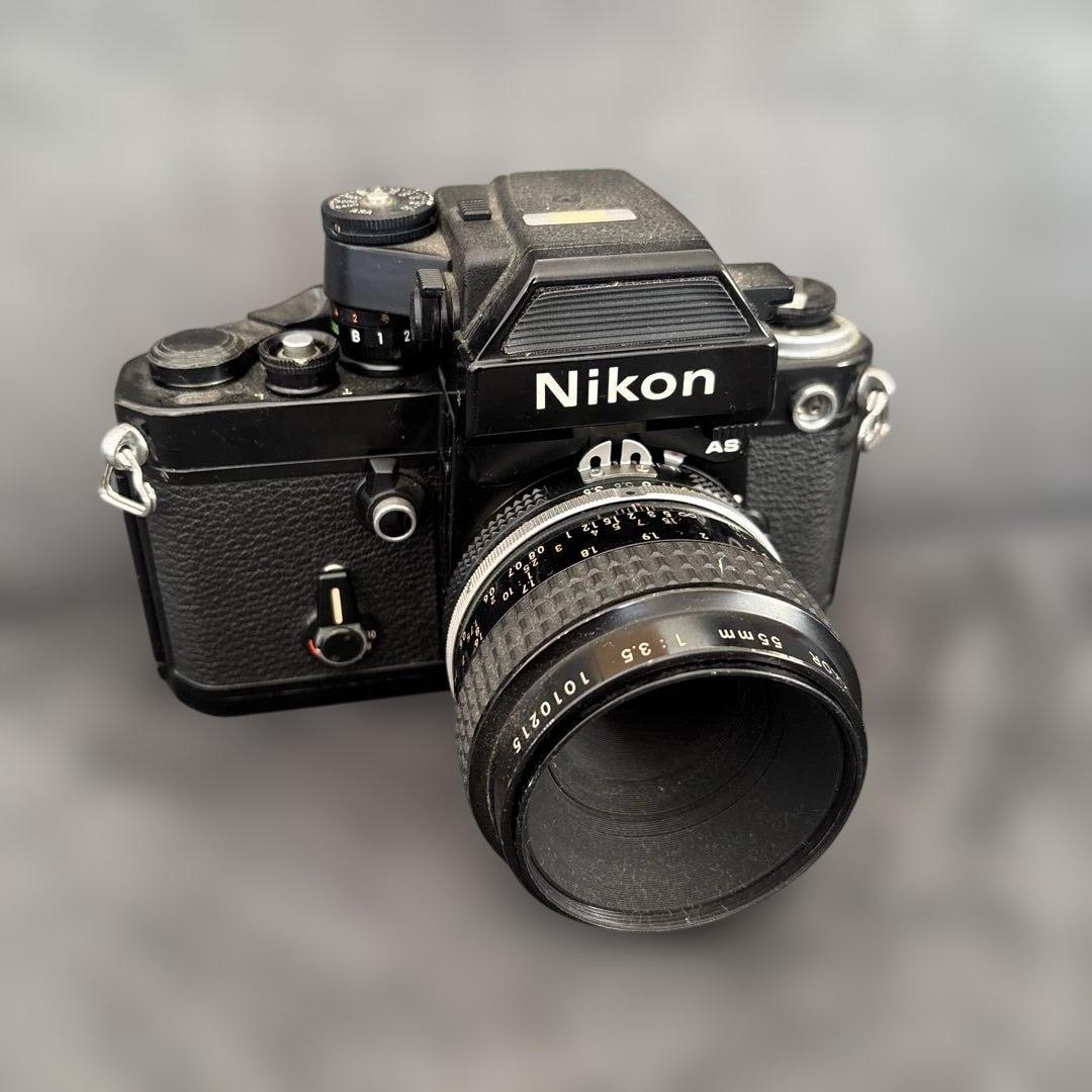 Nikon F2 AS フィルム一眼レフカメラ　用品セット