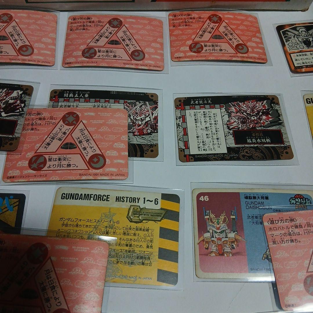 昔のガンダムカードダスセット