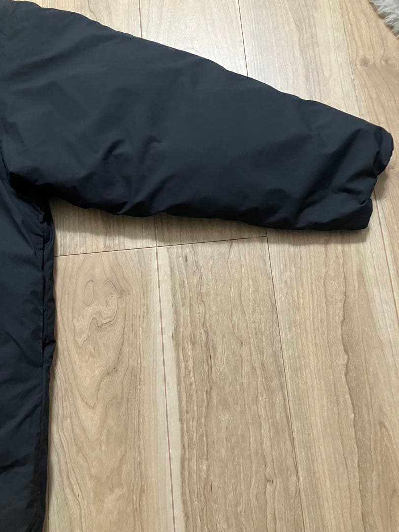 美品　無印良品　 撥水ダウンジャケット　ブラック